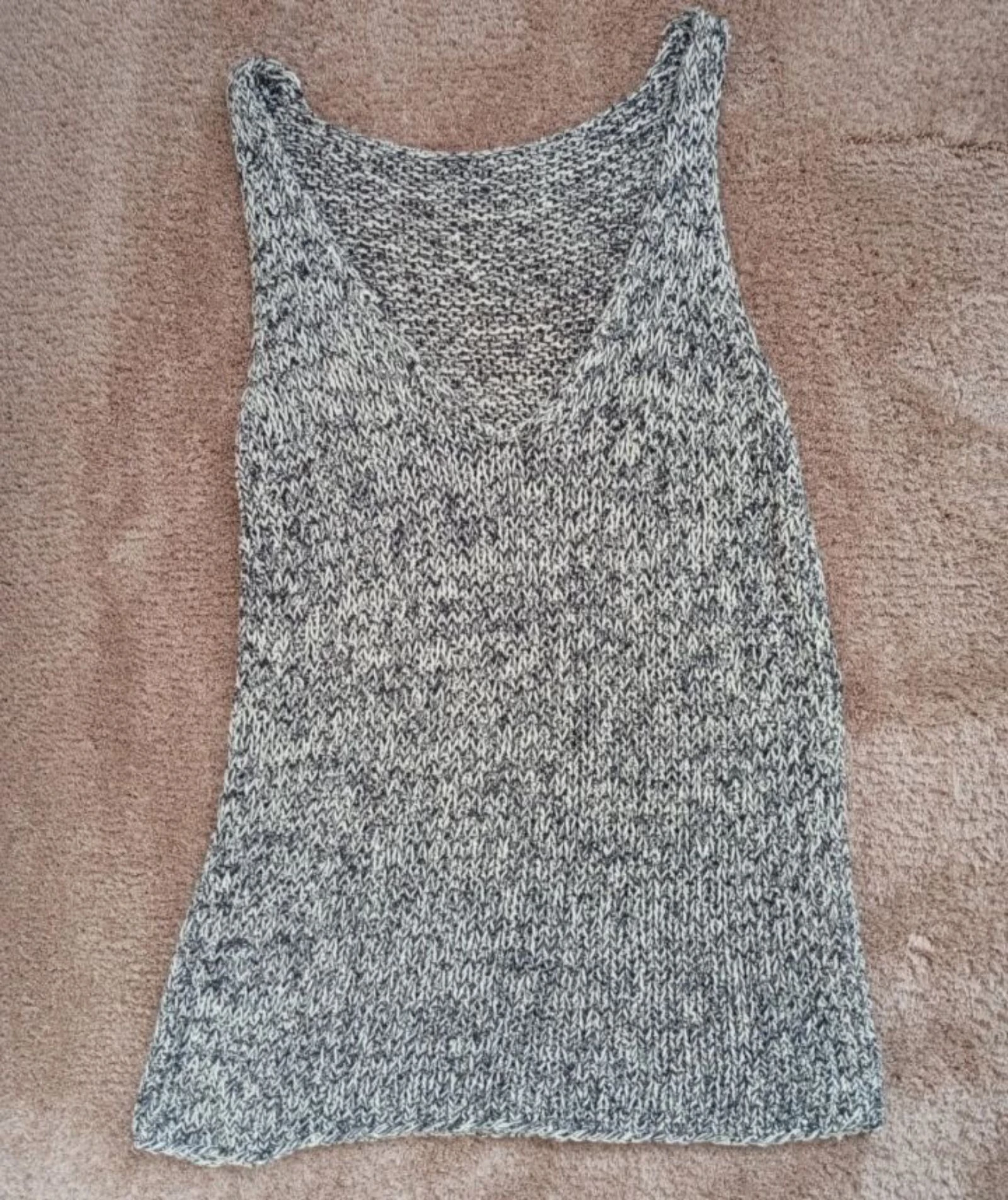 Zara gebreide T-shirt voor dames – photo 2